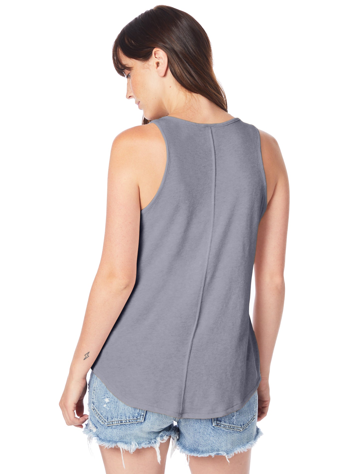 Women's Backstage Vintage Jersey Tank - Vintage Navy