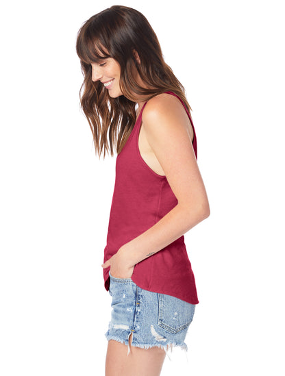 Women's Backstage Vintage Jersey Tank - Vintage Pink