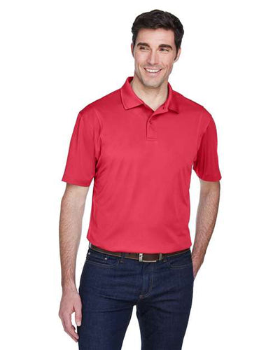 Harriton M354 Red — on model front