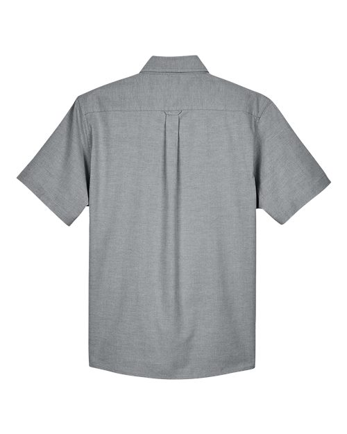 Harriton M600S Oxford Grey — back