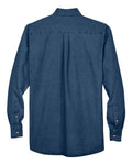 Harriton M550 Dark Denim — back