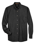 Harriton M550 Washed Black — front