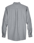 Harriton M600 Oxford Grey — back