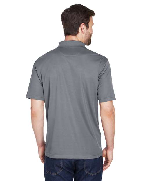 UltraClub 8210 Charcoal — on model back