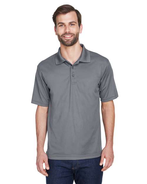 UltraClub 8210 Charcoal — on model front