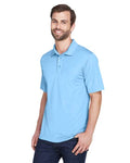 UltraClub 8210 Columbia Blue — on model side