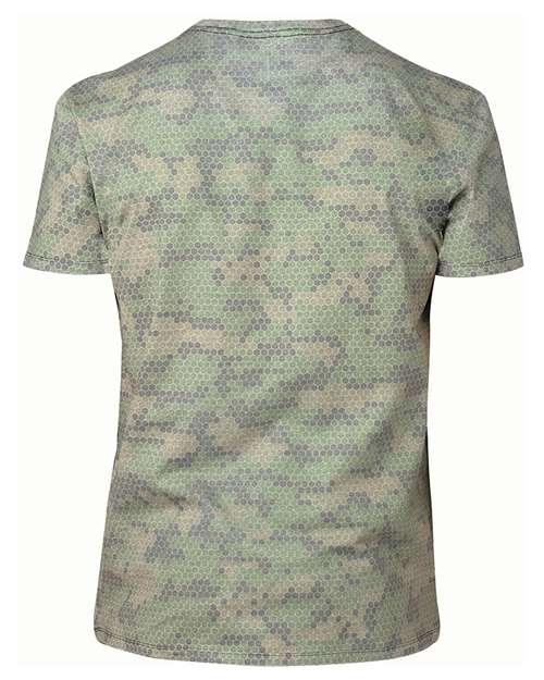 Threadfast Apparel 100A Green Hex Camo — back