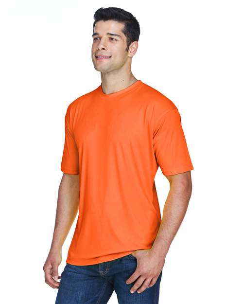 UltraClub 8420 Bright Orange — on model side