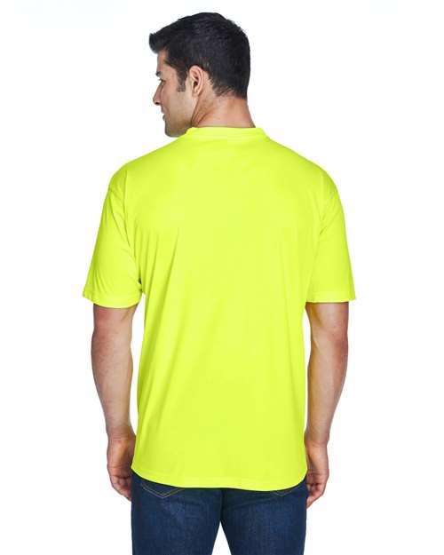 UltraClub 8420 Bright Yellow — on model back