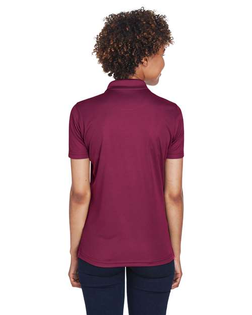 UltraClub 8210L Maroon — on model back