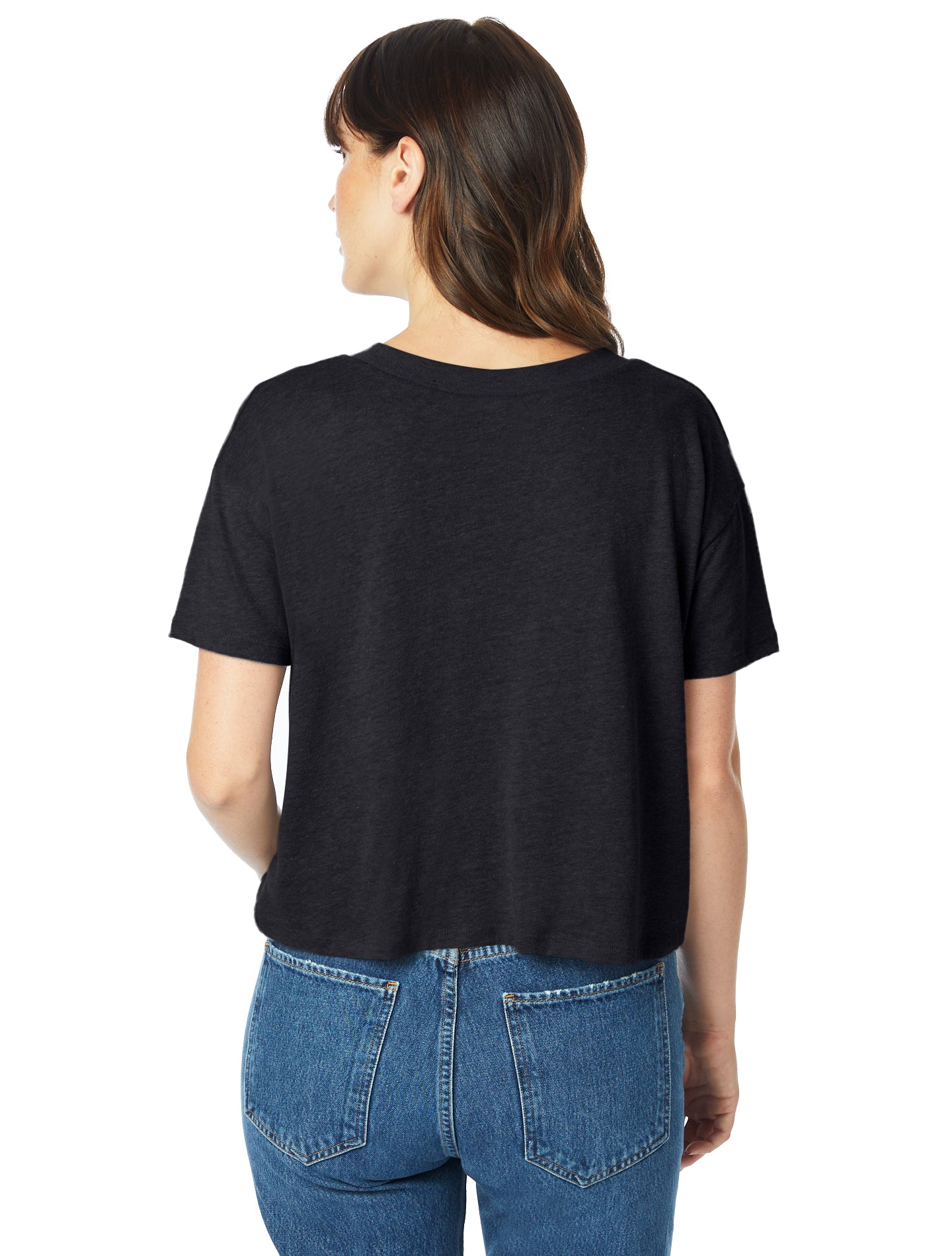 Women's Headliner Cropped T-Shirt - Black