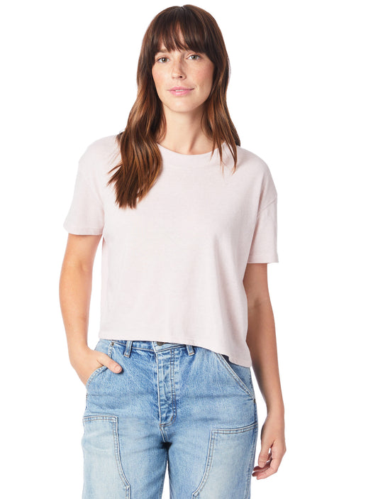 Women's Headliner Cropped T-Shirt - Vintage Faded Pink