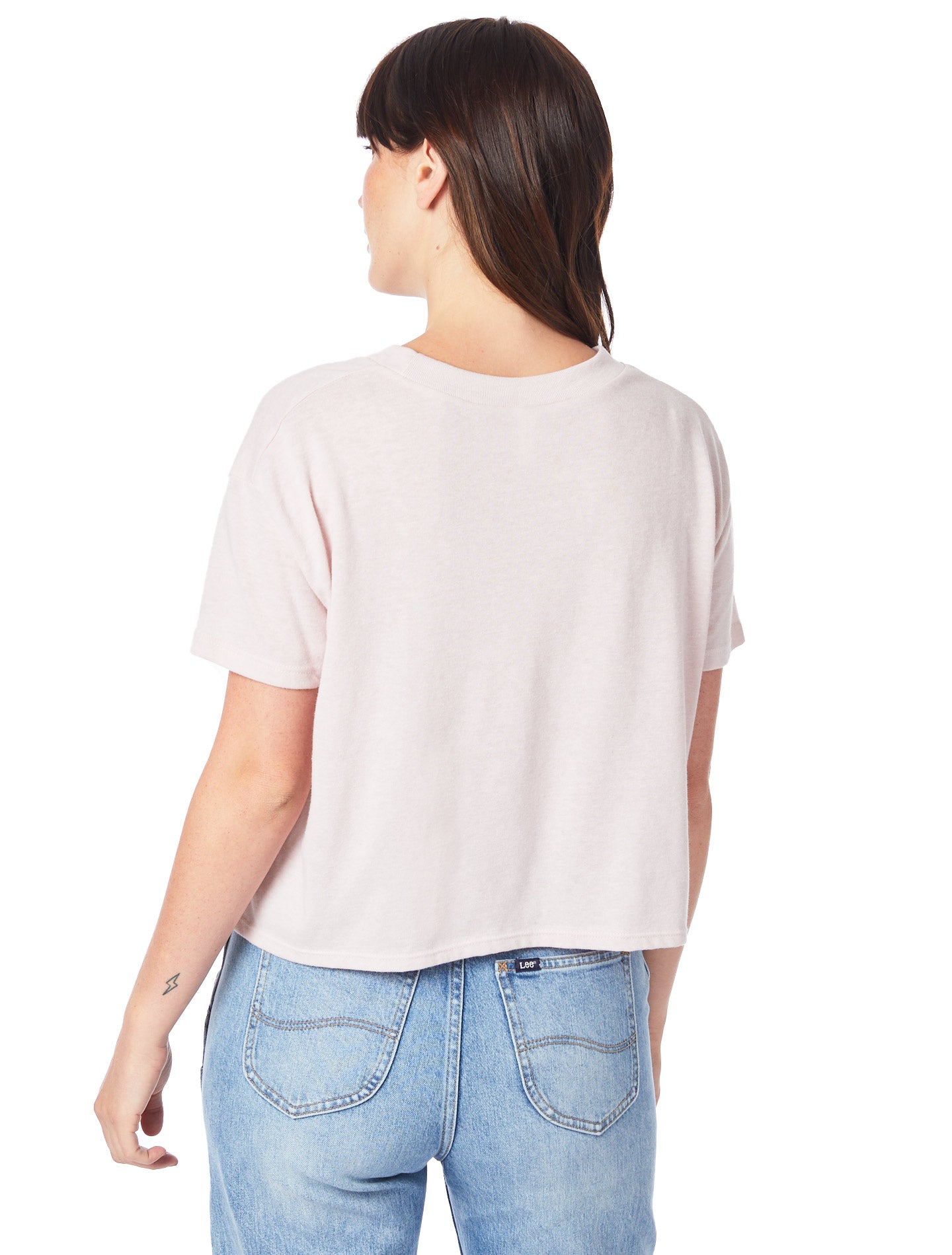 Women's Headliner Cropped T-Shirt - Vintage Faded Pink