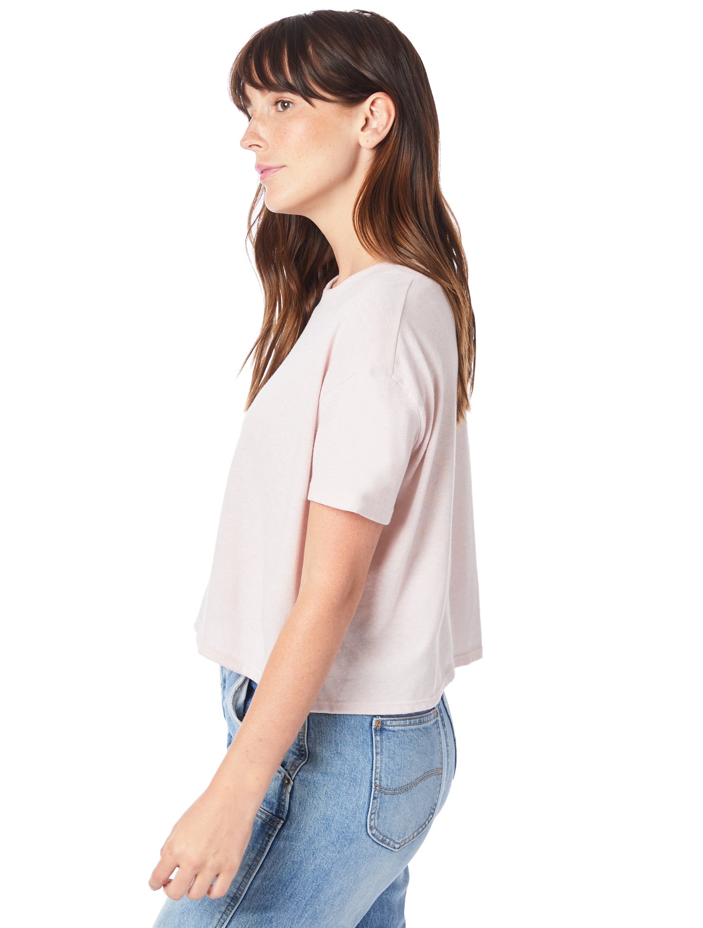 Women's Headliner Cropped T-Shirt - Vintage Faded Pink