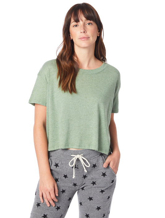 Women's Headliner Cropped T-Shirt - Vintage Pine