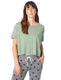 Alternative 5114BP - Women's Headliner Cropped T-Shirt - Vintage Pine