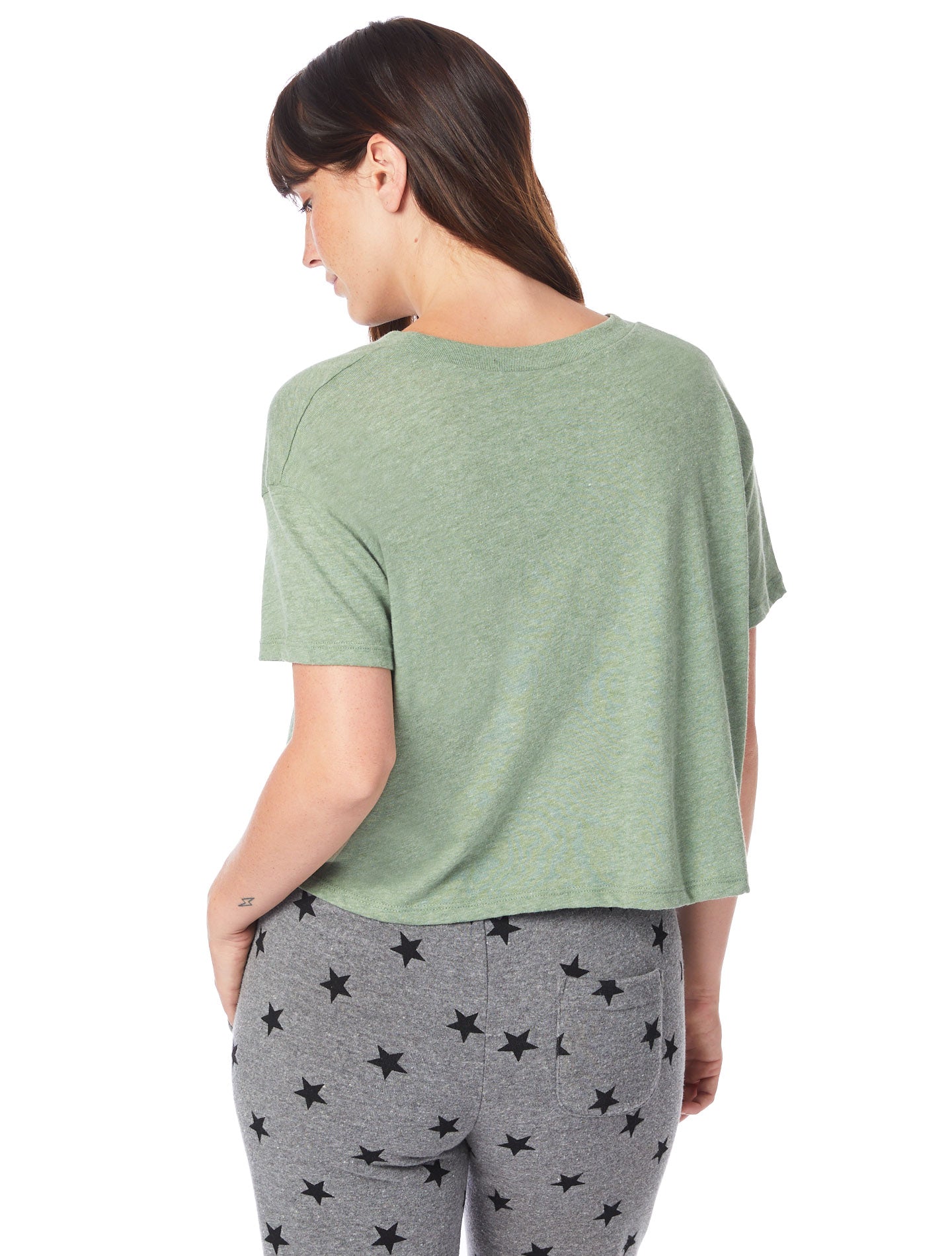 Women's Headliner Cropped T-Shirt - Vintage Pine