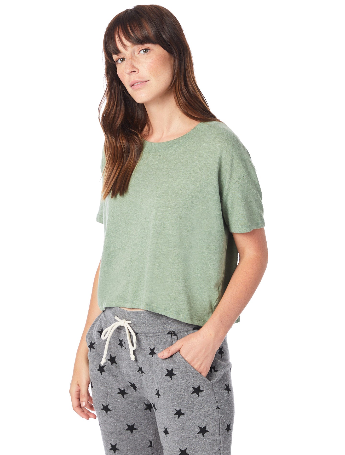 Women's Headliner Cropped T-Shirt - Vintage Pine
