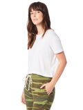 Women's Headliner Cropped T-Shirt - White