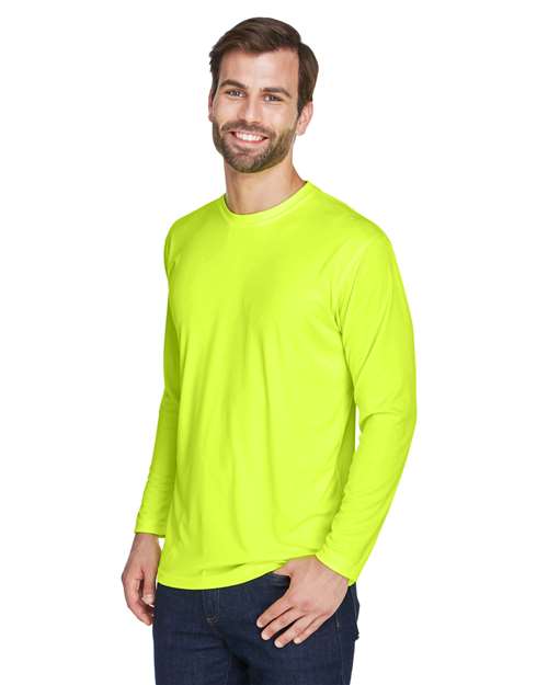 UltraClub 8422 Bright Yellow — on model side