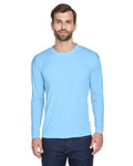 UltraClub 8422 Columbia Blue — on model front