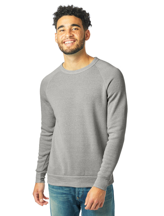 Unisex Champ Eco-Fleece Solid Sweatshirt - Eco Light Gray