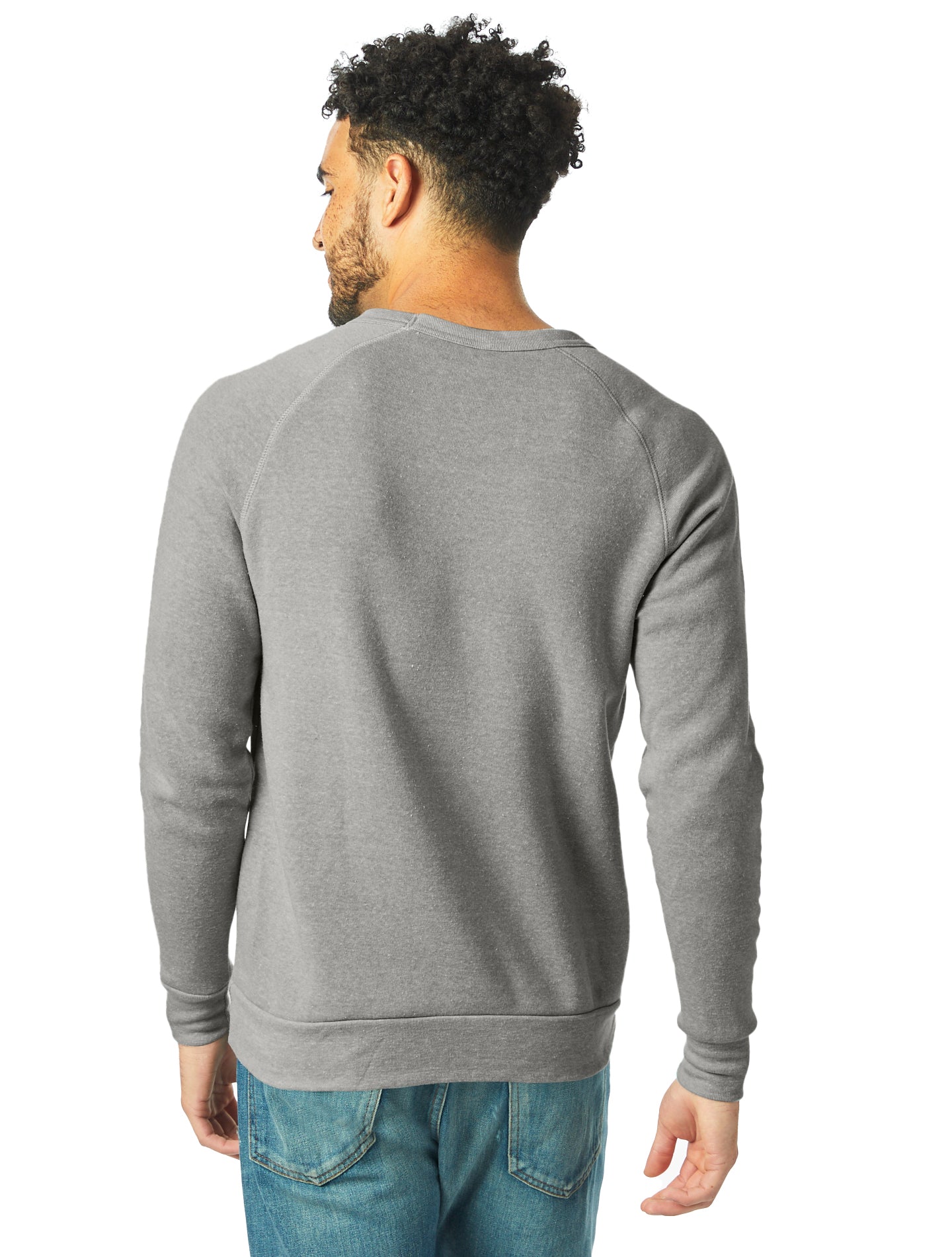 Unisex Champ Eco-Fleece Solid Sweatshirt - Eco Light Gray