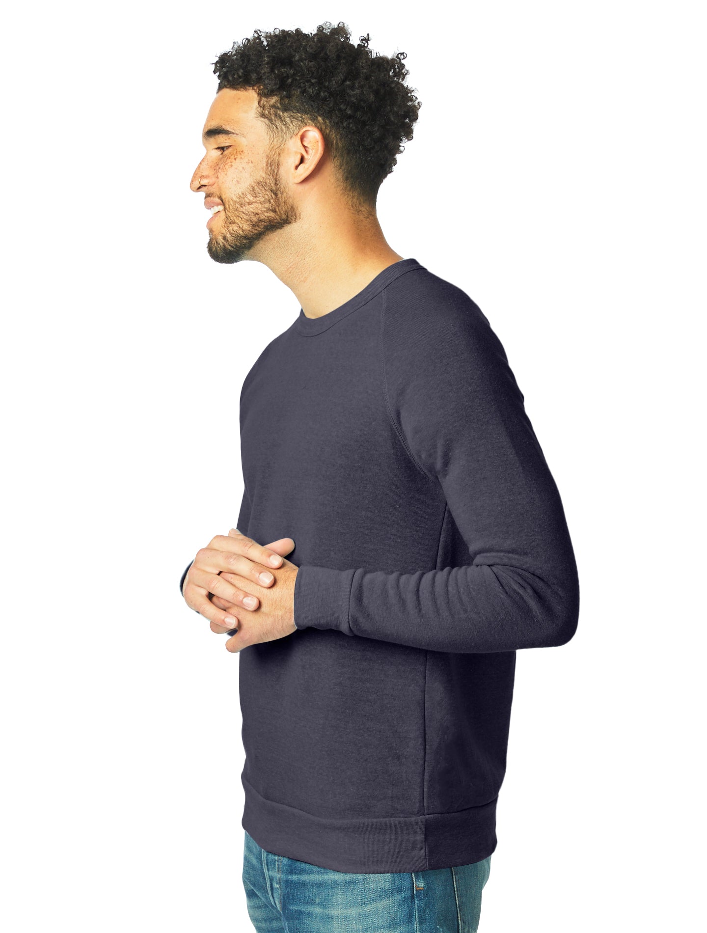 Unisex Champ Eco-Fleece Solid Sweatshirt - Eco True Navy