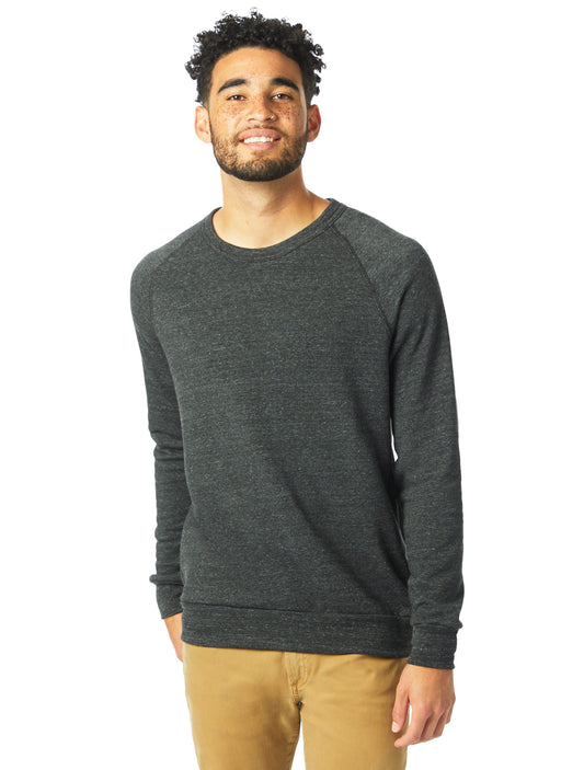 Unisex Champ Eco-Fleece Solid Sweatshirt - Eco Black