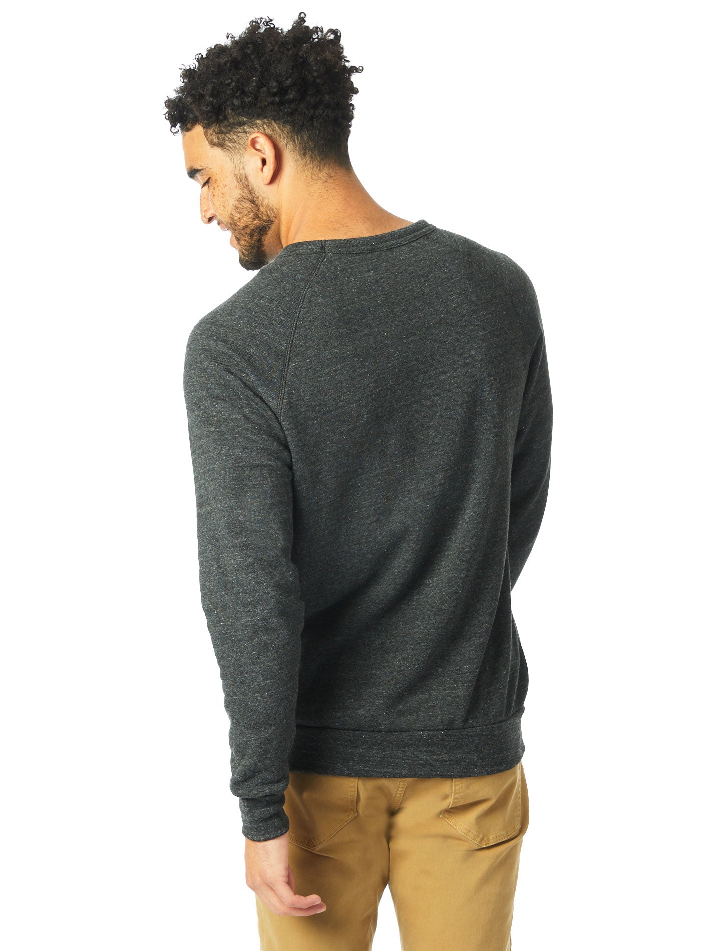 Unisex Champ Eco-Fleece Solid Sweatshirt - Eco Black