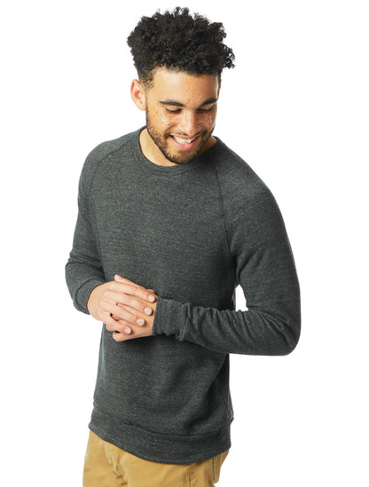 Unisex Champ Eco-Fleece Solid Sweatshirt - Eco Black