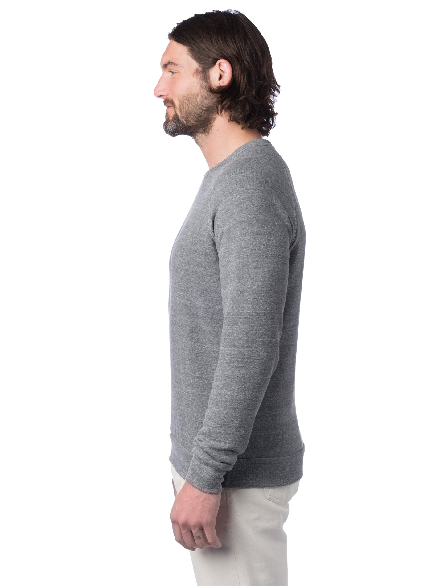 Unisex Champ Eco-Fleece Solid Sweatshirt - Eco Gray