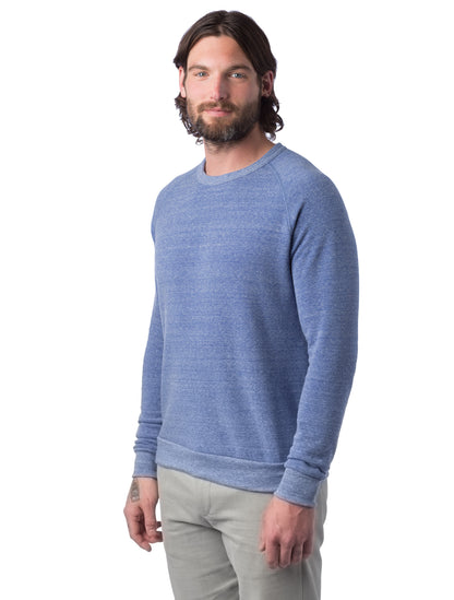 Unisex Champ Eco-Fleece Solid Sweatshirt - Eco Pacific Blue
