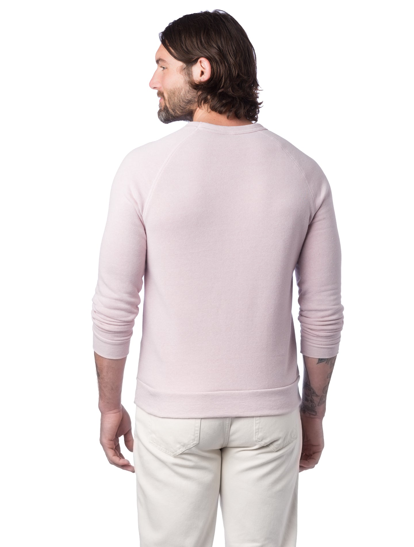 Unisex Champ Eco-Fleece Solid Sweatshirt - Eco Rose Quartz