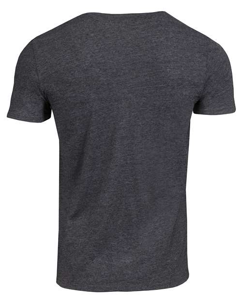 Threadfast Apparel 102A Black Triblend — back