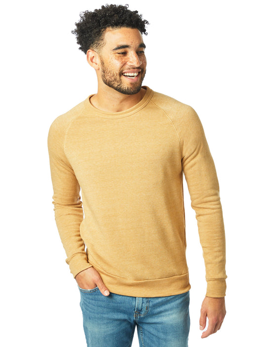 Unisex Champ Eco-Fleece Solid Sweatshirt - Eco True Camel