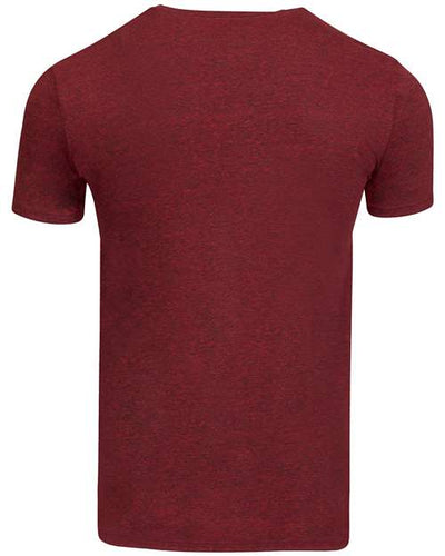 Threadfast Apparel 102A Cardinal Black Triblend — back