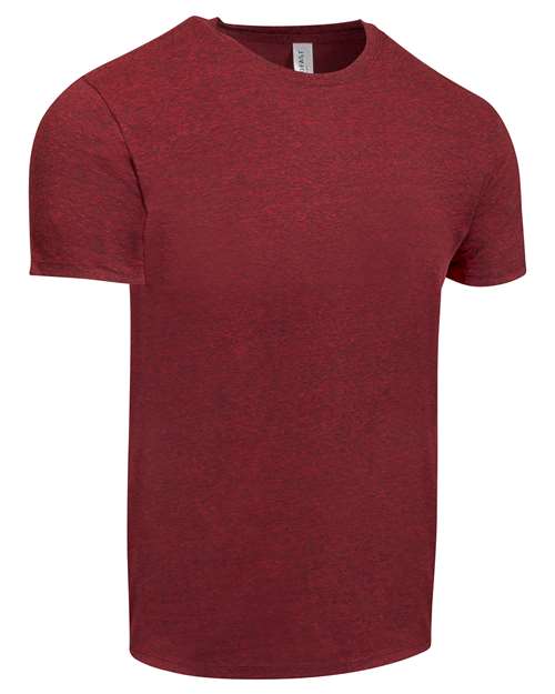 Threadfast Apparel 102A Cardinal Black Triblend — direct side
