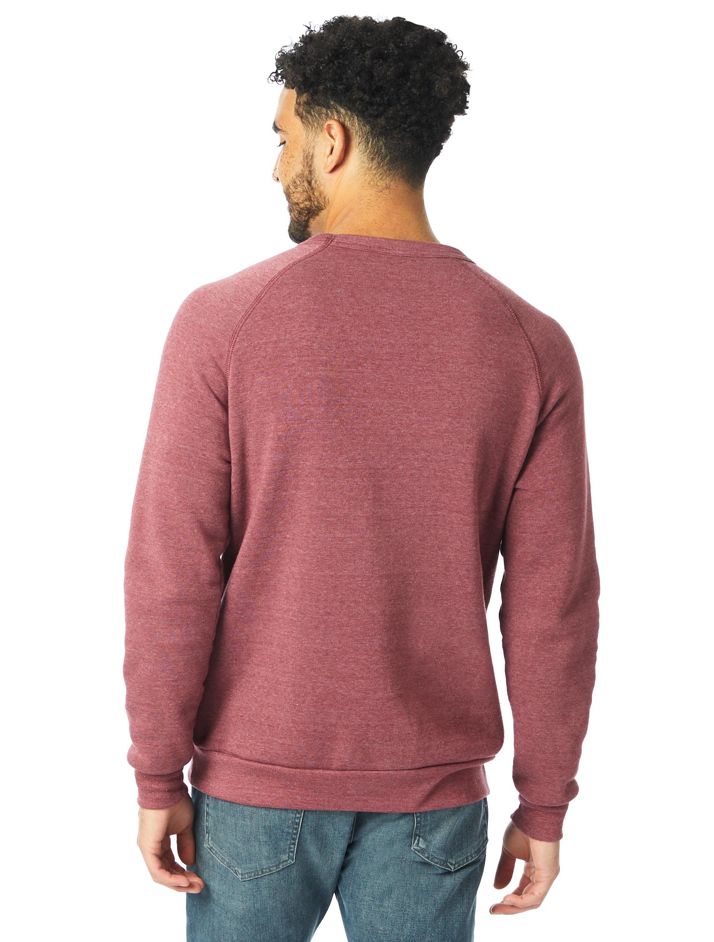 Unisex Champ Eco-Fleece Solid Sweatshirt - Eco True Currant