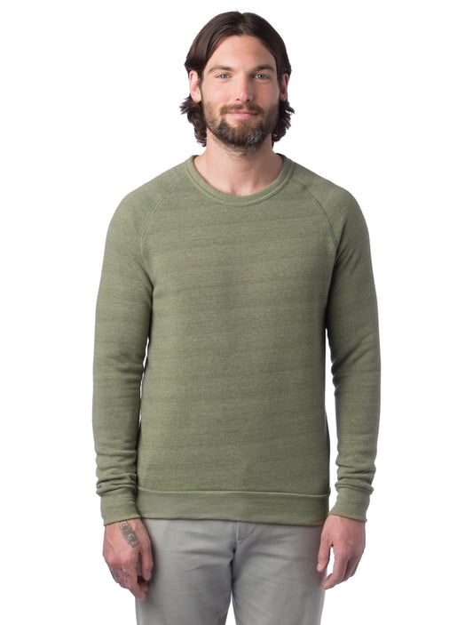 Unisex Champ Eco-Fleece Solid Sweatshirt - Eco Tr Army Green
