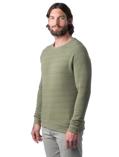 Unisex Champ Eco-Fleece Solid Sweatshirt - Eco Tr Army Green