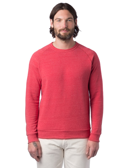 Unisex Champ Eco-Fleece Solid Sweatshirt - Eco True Red