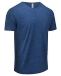 Threadfast Apparel 102A Royal Black Triblend — direct side