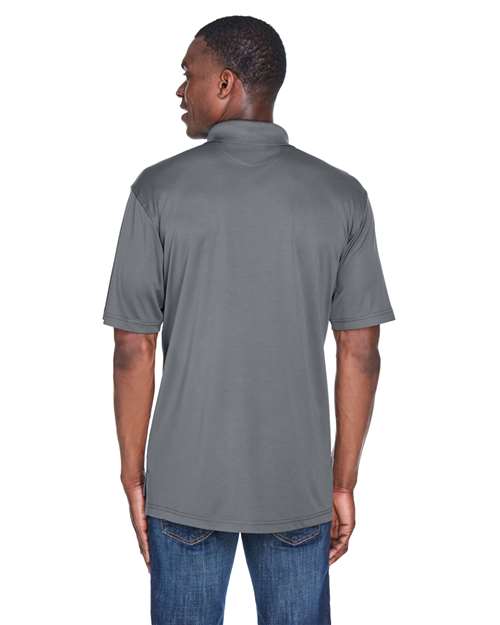 UltraClub 8425 Charcoal — on model back