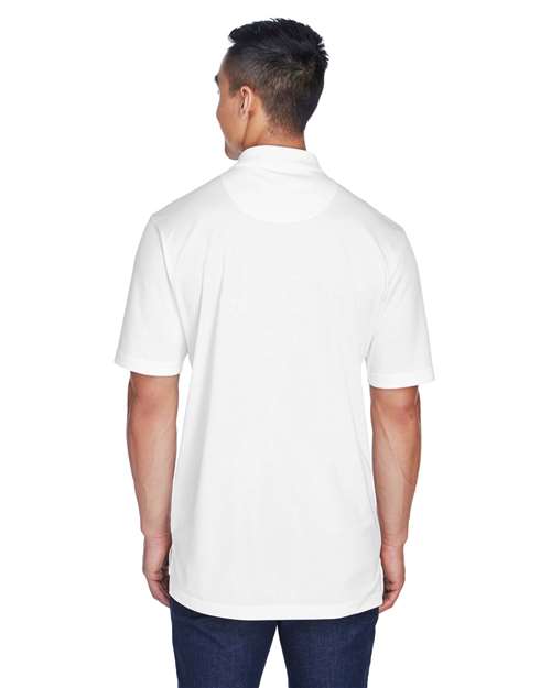 UltraClub 8405 White — on model back