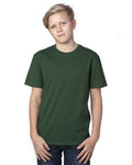 Threadfast Apparel 600A Forest Green — on model front