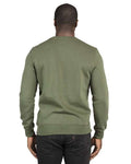 Threadfast Apparel 320C Army — on model back