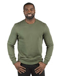 Threadfast Apparel 320C Army — on model front