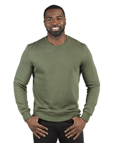 Threadfast Apparel 320C Army — on model front