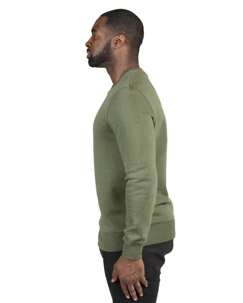 Threadfast Apparel 320C Army — on model side
